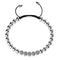Argent | Bracelet Gala Pavé de Cristaux | Noir